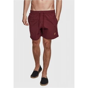 Block Swim Shorts cherry