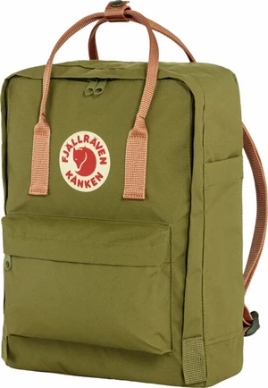 Fjällräven Kånken Foliage Green/Peach Sand 16 L Zaino