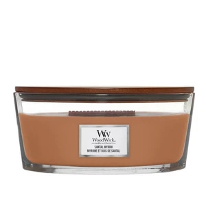 WoodWick Vonná svíčka loď Santal Myrrh 453,6 g