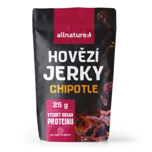 ALLNATURE Beef chipotle Jerky sušené maso 25 g