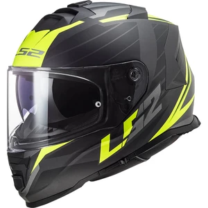 Moto helma LS2 FF800 Storm II Nerve Matt H-V Yellow  XXL (63-64)