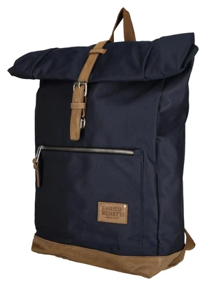 Enrico Benetti Santiago 15" Notebook Backpack Blue