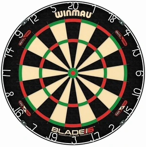 Winmau Blade 6 Dual Core Black Dartscheibe