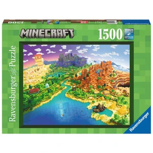 Ravensburger Minecraft Svět Minecraftu 1500 dílků