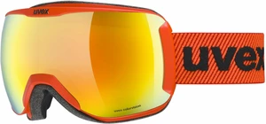 UVEX Downhill 2100 CV Fierce Red/Mirror Orange/CV Green Okulary narciarskie