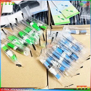 UNIKIT FTTH ESC250D SC APC and SC UPC Single-Mode Fiber Optic Quick Connector FTTH SM Optic Fast Connector upc