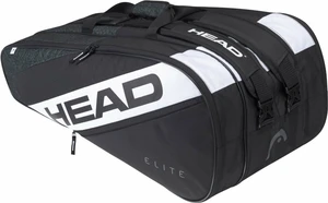 Head Elite 12 Black/White Elite Tenisz táska