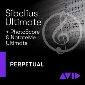 AVID Sibelius Ultimate Perpetual PhotoScore NotateMe (Digitális termék)