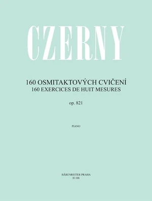 Carl Czerny 160 osmitaktových cvičení op. 821 Kották