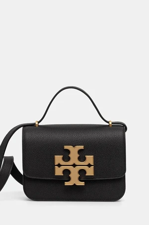 Kožená kabelka Tory Burch Eleanor černá barva, 155671