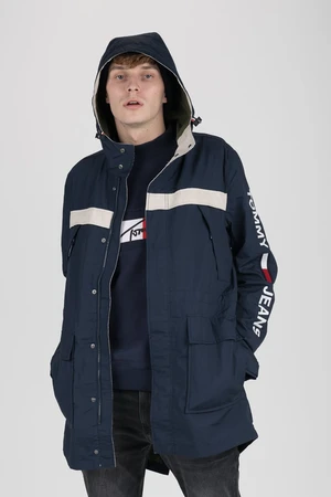 Tommy Jeans Jacket - TJM COTTON JACKET dark blue