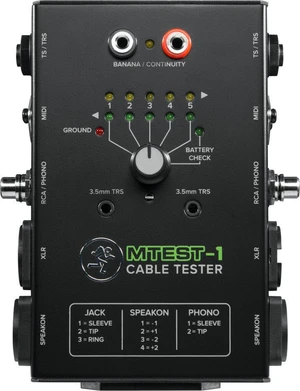 Mackie MTEST-1 Analizator de cabluri