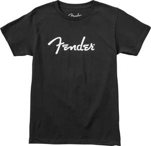 Fender Camiseta de manga corta Logo Black M