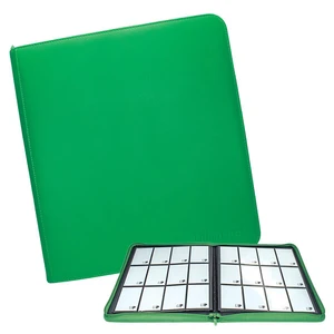 UltraPro Album na karty 12-Pocket Zippered PRO-Binder - Green