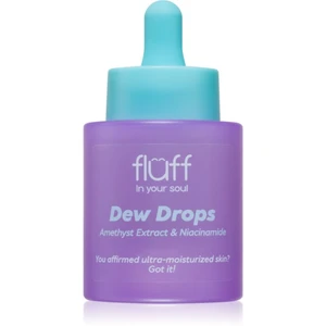 Fluff Dew Drops hydratačné sérum s niacínamidom Amethyst Extract 30 ml