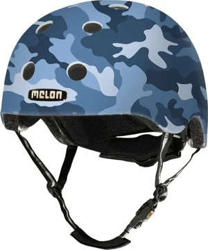 Melon Urban Active Kids Camouflage Blue XXS/S Casco da ciclismo per bambini