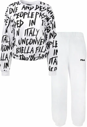 Fila FPW4100 Woman Pyjamas White L Bielizna do fitnessa