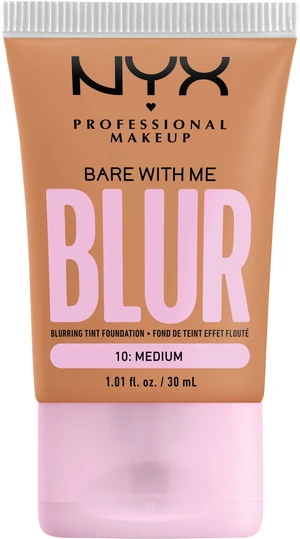 NYX PROFESSIONAL MAKEUP Bare With Me Blur Tint 10 Medium make-up, 30 ml