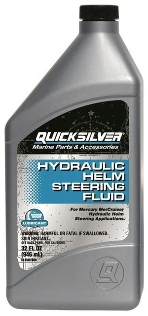 Quicksilver Hydraulic Helm Steering Fluid 1 L Huile hydraulique bateau