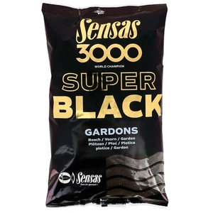 Sensas krmení  3000 super black 1kg-gardons