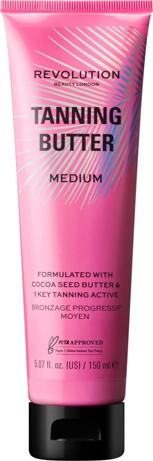 Revolution Samoopalovací tělové máslo Medium Beauty Buildable (Tanning Butter) 150 ml