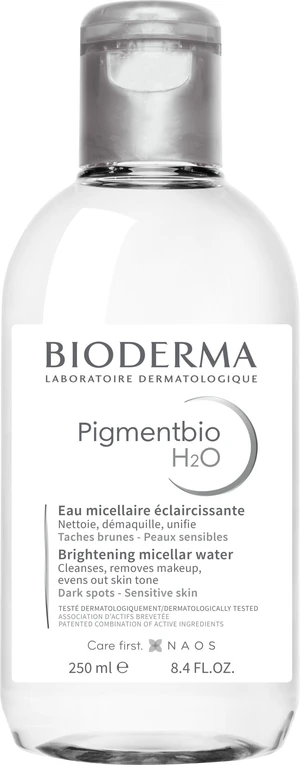 BIODERMA Pigmentbio H2O micelární voda pro pleť s pigmentovými skvrnami 250 ml