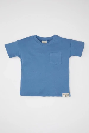 DEFACTO Baby Boy Crew Neck Waffle Short Sleeve T-Shirt