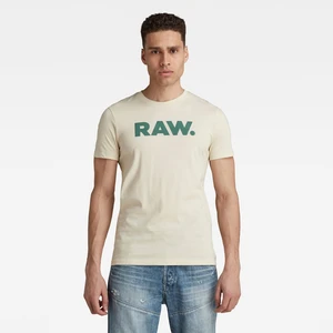 G-STAR T-shirt - RAW. Slim R T Beige