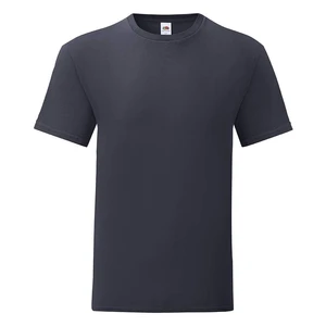 Navy blue Iconic combed cotton t-shirt Fruit of the Loom