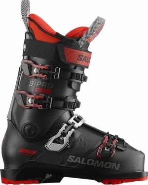 Salomon S/Pro Alpha 100 Black/Red 26/26,5 Chaussures de ski alpin