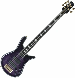 Spector Euro LT 5 Violet Fade Gloss 5-saitiger E-Bass, 5-Saiter E-Bass