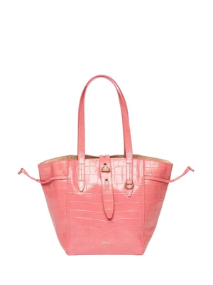 Handbag - FURLA NET M TOTE pink