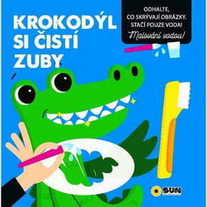 Sun Krokodýl si čistí zuby Leporelo CZ verzia