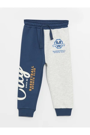 LC Waikiki Baby Boy Sweatpants with Elastic Waist Printed