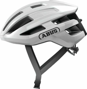 Abus PowerDome Shiny White L Cască bicicletă