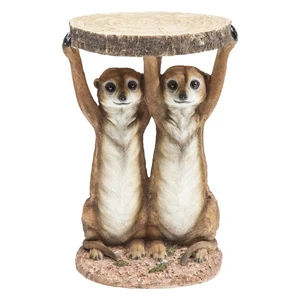 Odkladací stolík Meerkat Sisters 33 cm