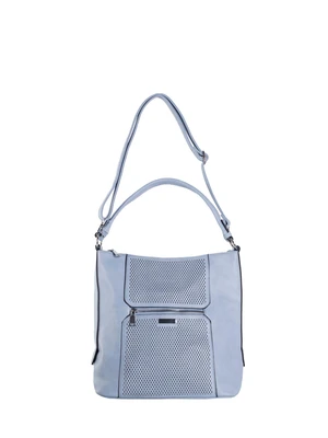 Women's Light Blue City Shoulder Bag