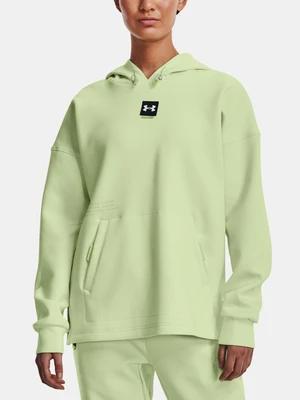 Under Armour Sweatshirt Summit Knit Hoodie-GRN - Women