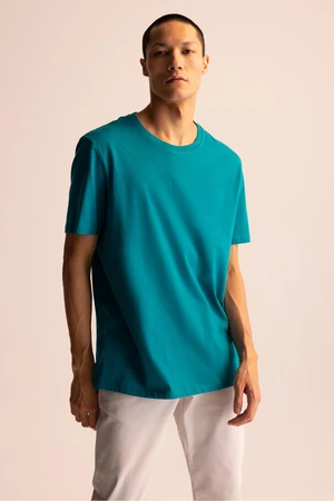 DEFACTO Regular Fit Crew Neck Basic Short Sleeve T-Shirt