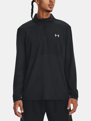 Under Armour T-Shirt UA SEAMLESS STRIDE 1/4 ZIP-BLK - Men