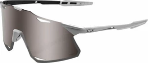 100% Hypercraft Matte Stone Grey/HiPER Crimson Silver Mirror Fahrradbrille