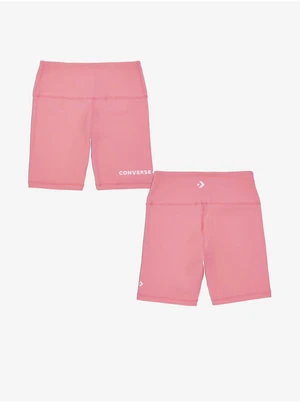 Pink Converse Womens Shorts - Women