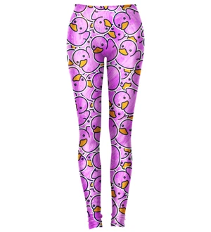 Mr. GUGU & Miss GO Woman's Rubber Duck Leggings L-W-3512187