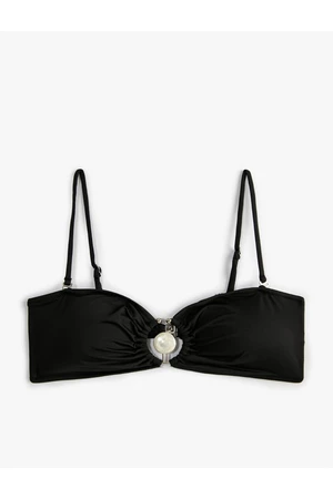 Koton Bikini Top - Black - Plain