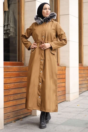 InStyle Long 2002 Coat - Brown