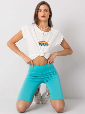 Turquoise Cycling Shorts