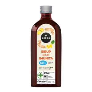 Leros Sirup Imunita zázvor 250 ml