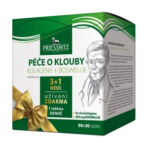 Priessnitz Kolageny + Boswellie péče o klouby 90+30 tablet