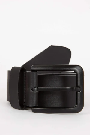 DEFACTO Man Rectangle Clasp Faux Leather