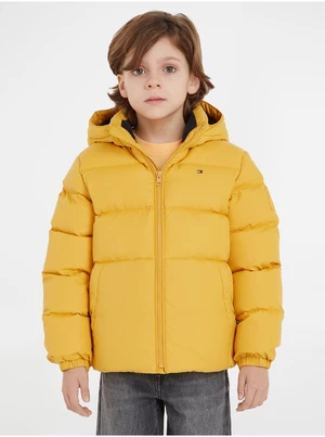 Yellow Boys' Quilted Winter Jacket Tommy Hilfiger - Boys